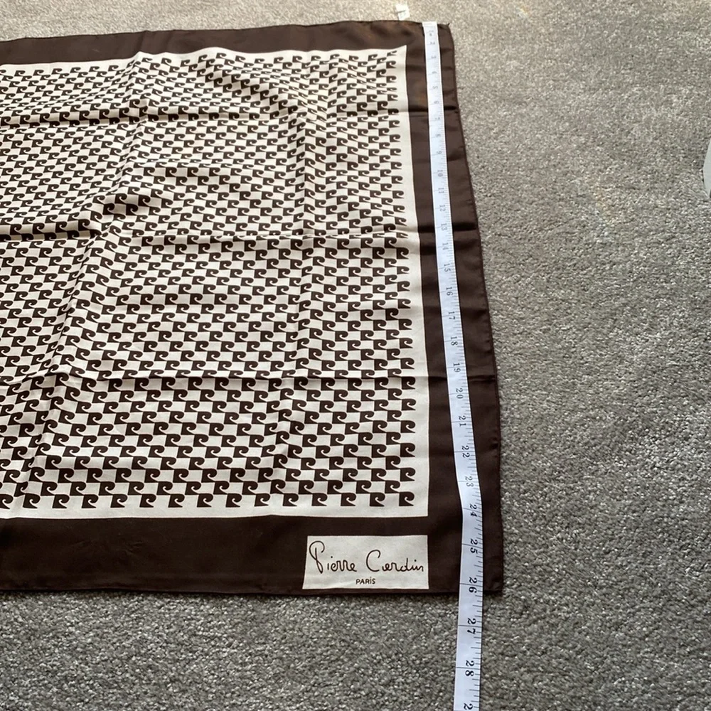 Vintage Pierre Cardin Square Scarf - Picture 5 of 7